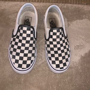 Checkered vans